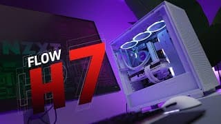 2022년 쿨링도 제일 잘되고 디자인도 제일 이쁜 PC케이스 출시! (NZXT H7 FLOW)