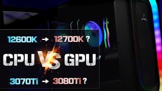 12600K+3070Ti 에서 CPU랑 그래픽카드 중에 뭐를 업그레이드하는게 더 좋을까? (고성능 조립PC 구매 가이드)