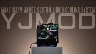 커스텀수냉 빌드 - 100% 국산 미니-ITX 케이스 JAM02에 동관빌드로 멋진 커스텀수냉PC 만들기.