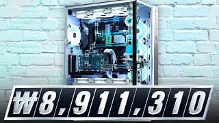 커스텀수냉 빌드 - 리안리 PC-O11D XL ROG (White)로 900만원짜리 커스텀수냉PC 제작기